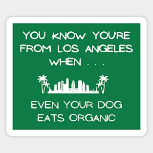 Los Angeles Dog Magnet